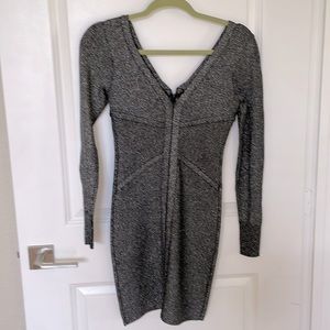 Mini dress shape material perfect for a winter night out